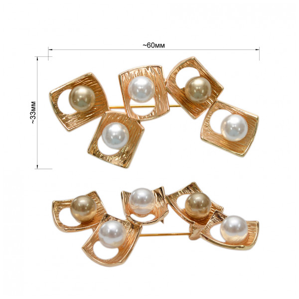 Брошь на булавке,